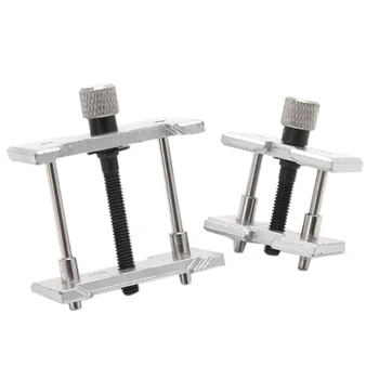 

1 Set 2 Pcs Two-In-One Watch Case Metal Movement Holder Watchmaker Clamp Repair Tool
