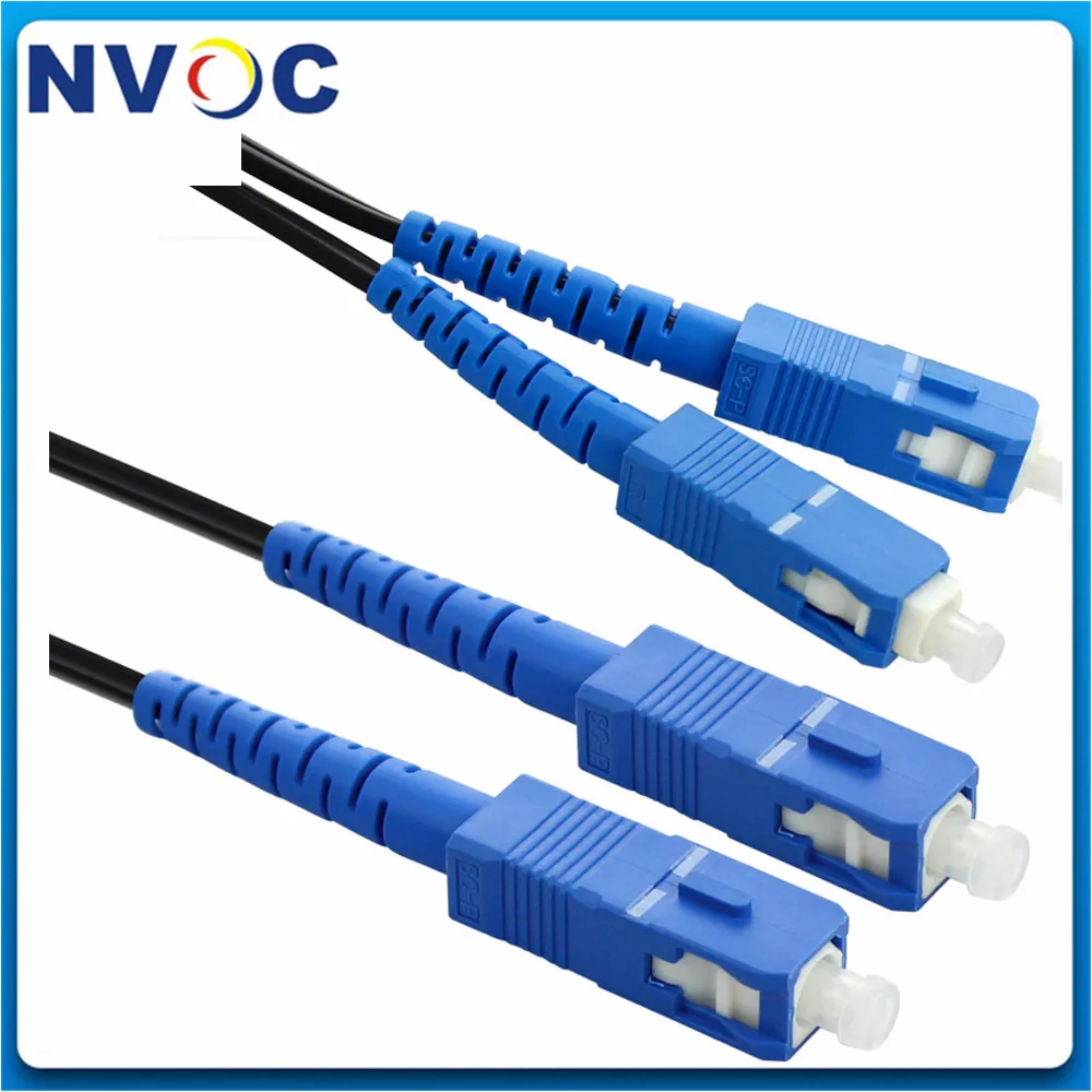 200 м внутренний SC/APC симплекс FTTH капельный патч-кабель SC APC Одномодовый симплекс G657A волоконно-оптический патч-корд