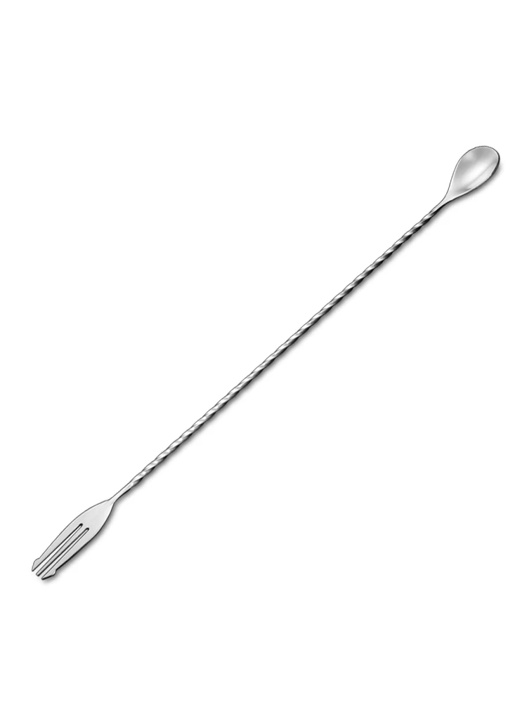 Aixiangru 32cm Stainless Steel Long Bar Spoon Handle Mixing Stick Cocktail Coffee Bubble Tea Stirring Bar Accessories