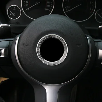 

Trim Steering Wheel Ring Cover Silver 1pc For BMW E87 E81 E82 E88 F20 F21 New