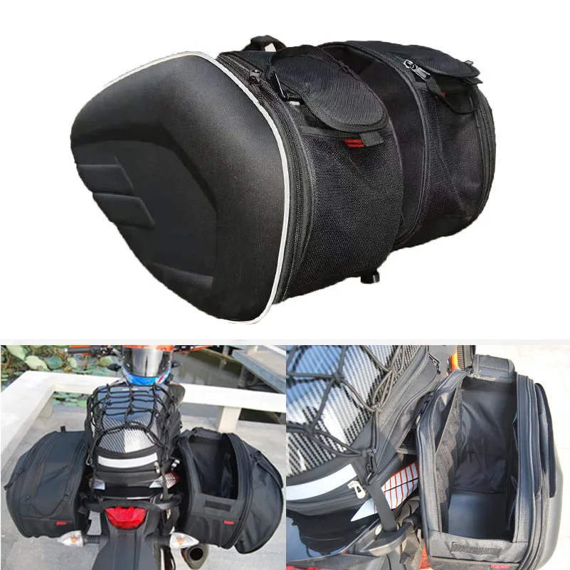 Мотоциклетная оксфордская Сумка седло сумки для Sportster Moto багажные шлема