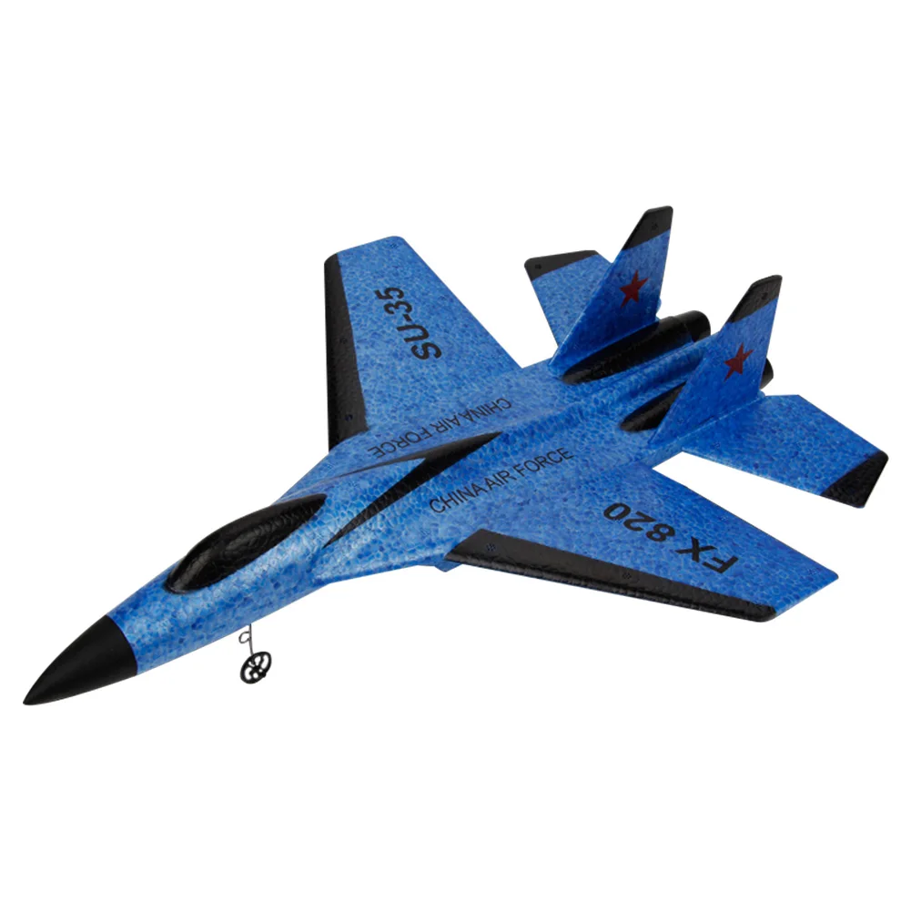 SU-35 мощный двигатель Дети RC Самолет Модель Планера детские игрушки перезаряжаемые Крытый Открытый EPP пены 4 направления моделирования
