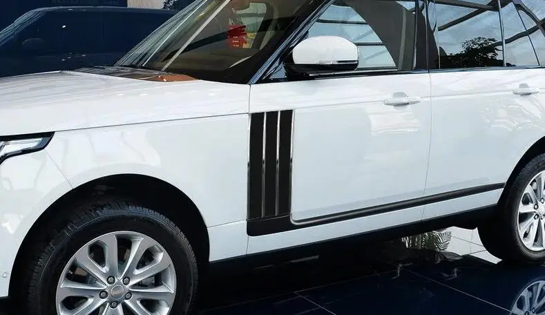 Автомобильный Стайлинг для Land Rover Range Vogue 2013 2016 ABS Комплект боковых вентиляционных