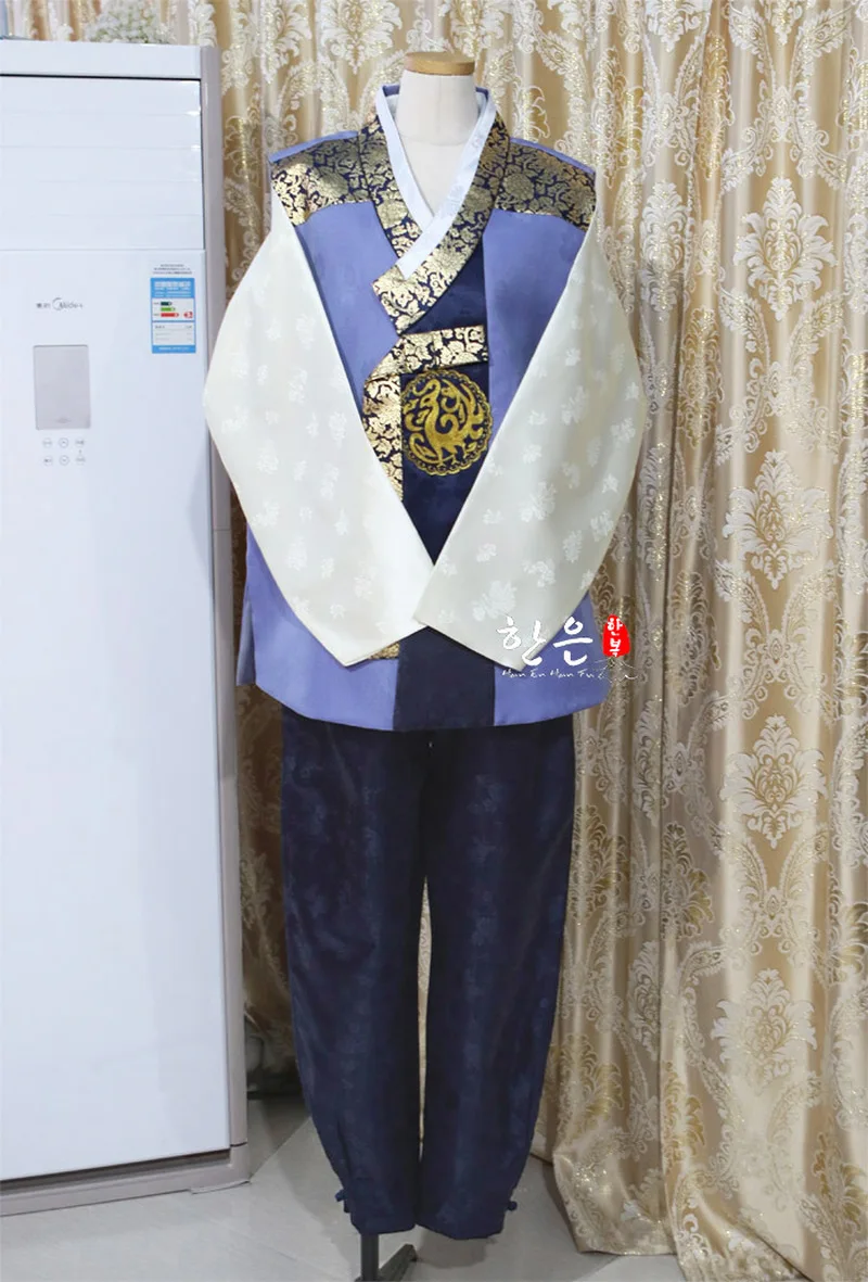 

South Korea Imported Hanbok Fabric / Korean Korean Latest Men's Hanbok / Wedding Hanbok