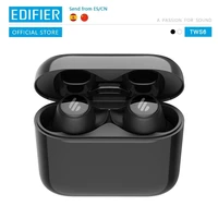 EDIFIER-auriculares inalámbricos con Bluetooth V5.0, dispositivo de audio TWS, Qualcomm, aptX, con control táctil, IPX5 resistente al agua, hasta 32HR, TWS6
