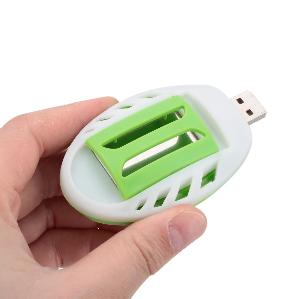 

Summer Insect USB Mosquito Killer Electric Green+White Electric Mosquito Repeller Repellent Plastic Pest Control Sleep Home