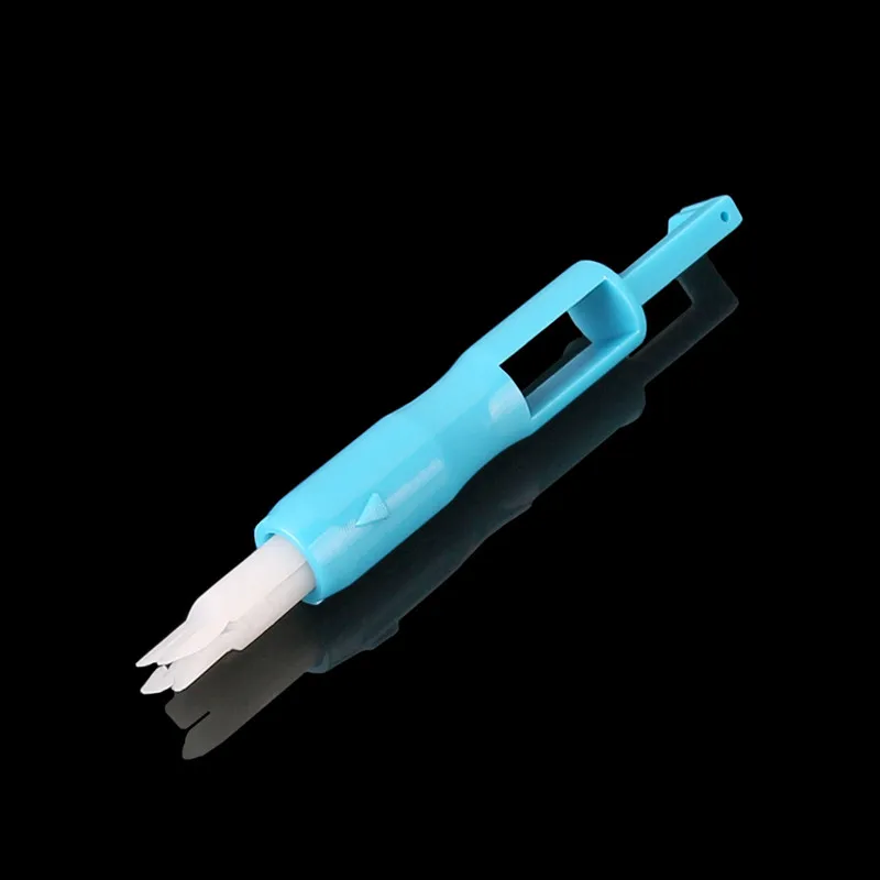 

1 Pcs New Needle Threader Insertion Applicator Handle Thread Machine Sewing Tool 7.5cm