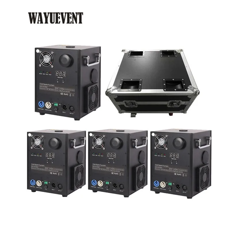 

Sparklers Remote Cold Spark Machine for Wedding Dmx Pyrotechnics Effect Fireworks Fountain 650W Professional Pyrotechnics