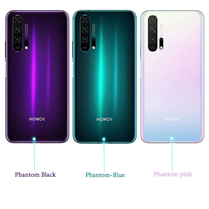 Оригинальный Смартфон HONOR 20 PRO с глобальной прошивкой 6 26 дюйма 8 ГБ 128