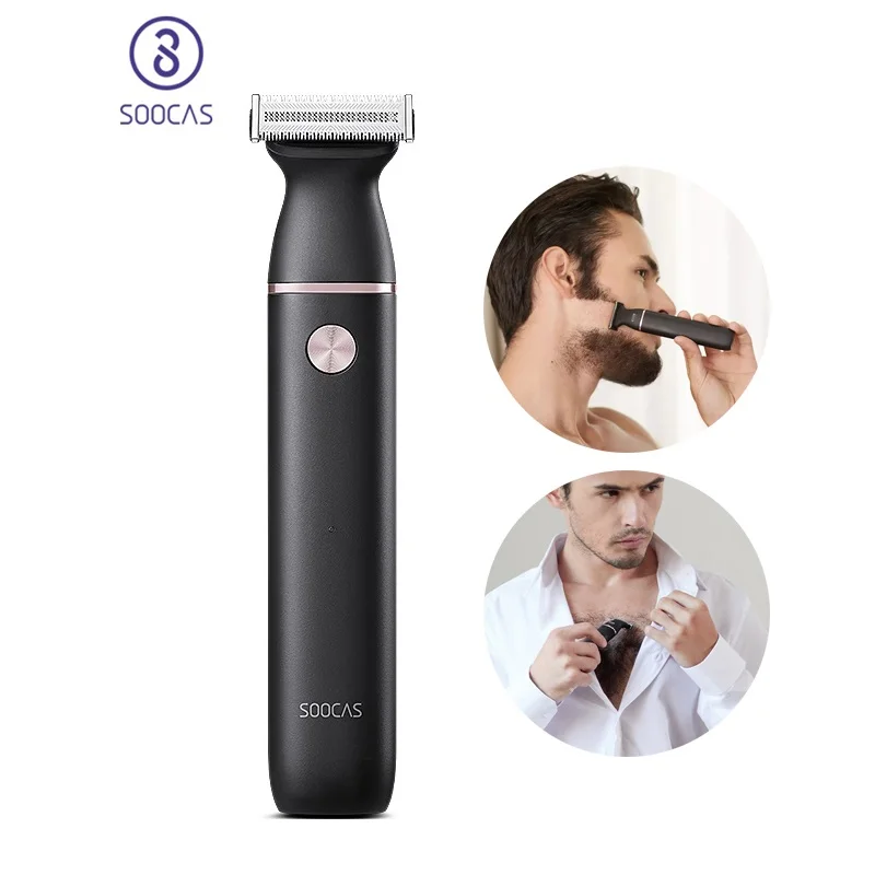 For Xiaomi SOOCAS ET2 Men Electric Shaver Razor USB Rechargeable Beard Shaving Machine Waterproof Hair Trimmer with Comb