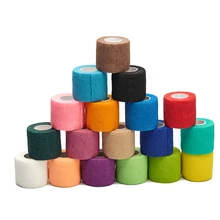 

4.5m Colorful Sport Self Adhesive Elastic Bandage Wrap Tape Elastoplast For Knee Support Pads Finger Ankle Palm Shoulder