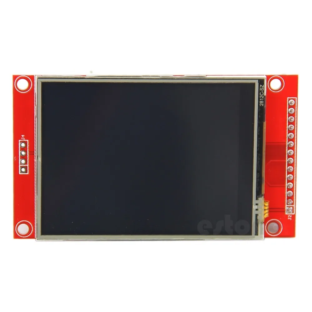 2,8 "240x320 SPI, TFT, ЖК модуль последовательного порта + PCB адаптер Micro SD ILI9341 5 V/3,3 V