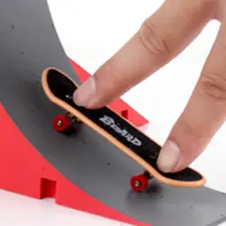Скейт-парк комплект рампы части для пальцев доска конечная Спорт Обучение Реквизит игры игрушки алюминиевый сплав пластик Материал