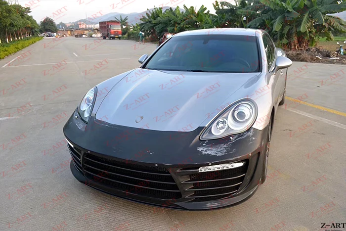 Z-ART передний Шмель для Panamera 2010-2013 передний бампер для Porsche 970 тюнинг кузова Комплект для Panamera retrofit body kit