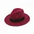 Free shipping black fedora hat unisex wide brim jazz top hat autumn winter classic elegant Panama hat gentleman hat wholesale 55