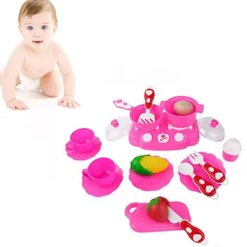 

18PC Cutting Fruit Vegetable Pretend Play Children Kid Educational Toy PK Simulation kitchen tableware New 2020