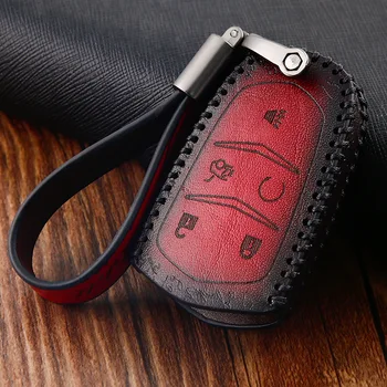 

Car Smart Remote Key Fob Case Cover Protector Shell Keyless Enter Key For Cadillac CT6 ATS CTS-V CTS XTS XT5 ELR SRX Escalade