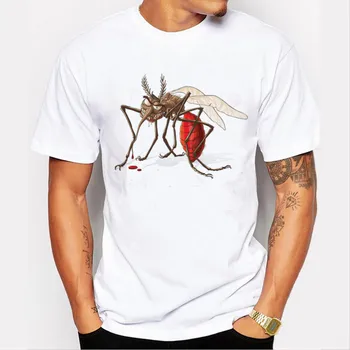 

2020 Funny Men's Tshirt Vaporwave Michelangelo Mosquito Print Harajuku Short Sleeve T Shirt Casual T-shirt Men Tops Tees