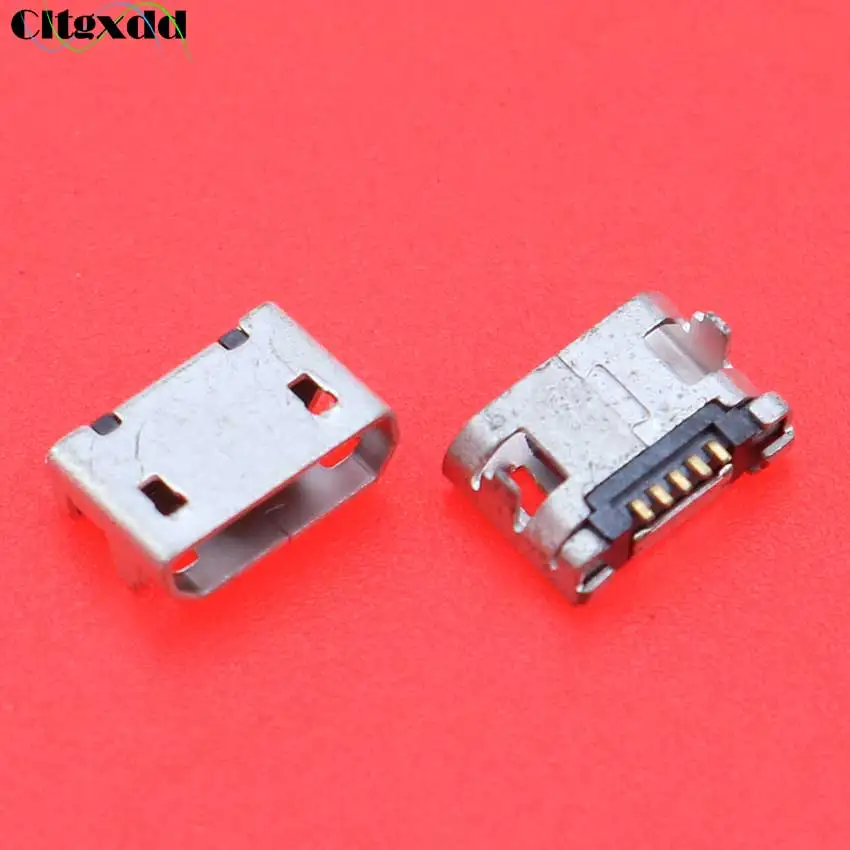 Cltgxdd 10 шт./лот Micro USB 5-контактный гнездовой разъем для Nokia Lumia 610 N610 мобильный