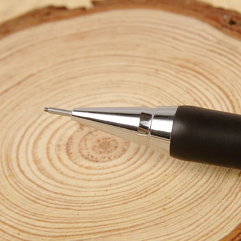 12pcs HB Automatic Mechanical Draughting Pencil 0.3mm Smooth Writing Ergonomic Rubber Grip AC889