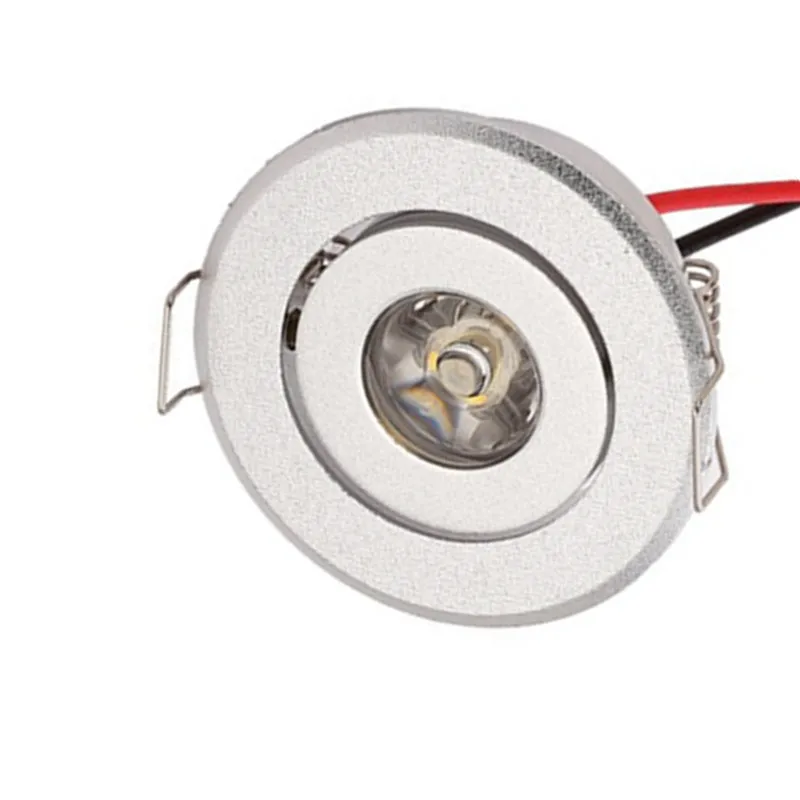 

1W 3W Dimmable Mini Spot LED Ceiling Recessed Downlight Aluminium 110V-220V Home Under Cabinet Lights holesize 42-45mm