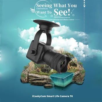 

Outmix 12x Zoom 1080P mini Camera High Focus Lens Camcorder WiFi IP P2P Infrared Surveillance Camera Video Recorder pk sq11 sq13