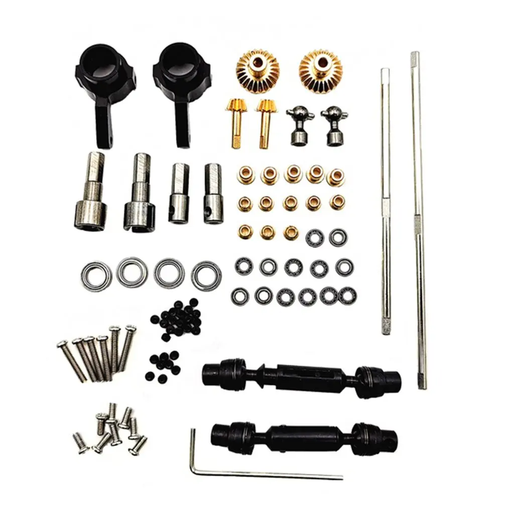 

Remote Control Car Upgrade Parts Front And Rear Axle Housing Transmission Shaft With Metal Gear Metal Modified Accessories
