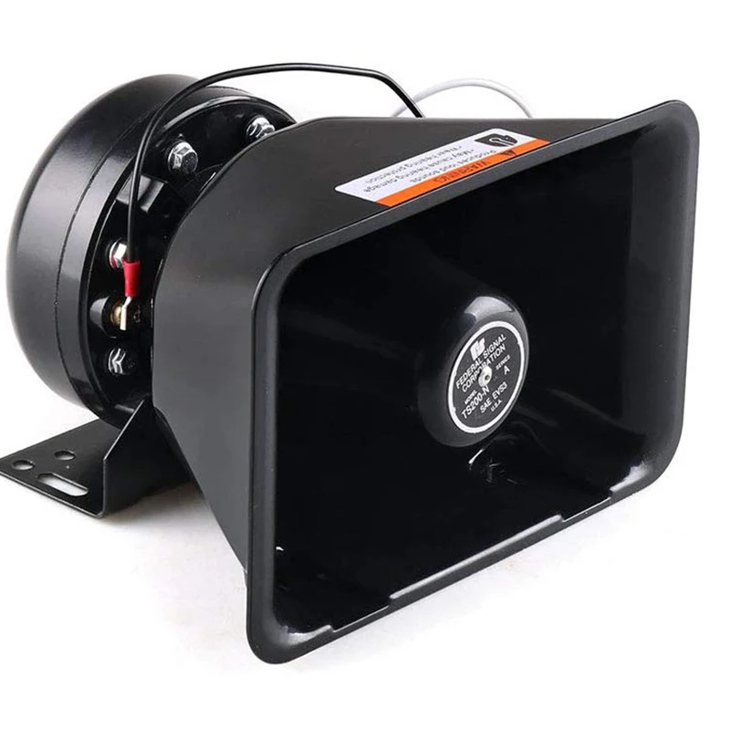Автомобильная сигнализация рога Мегафоны электронный Динамик, 12V 200W 180Db громкий автомобильный политики Сирена+ Mic PA Динамик Предупреждение Регулируемый 9 тонов