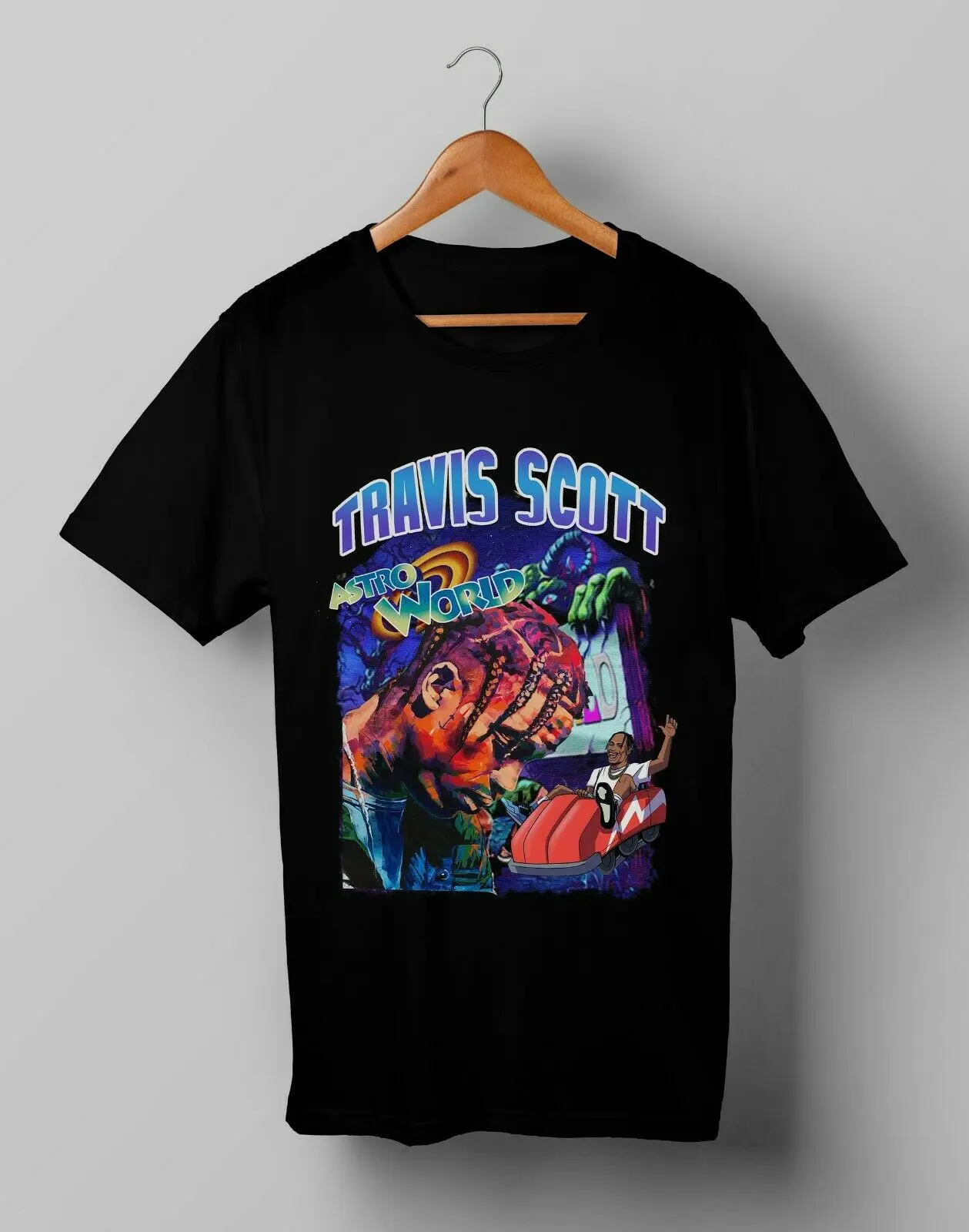 Vintage Travis Scott Astroworld Hip Hop 