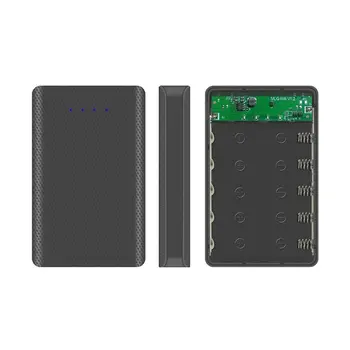 

DIY 5x18650 Battery Case With Indicator Power Bank Shell Portable External Box without Battery Powerbank Protector