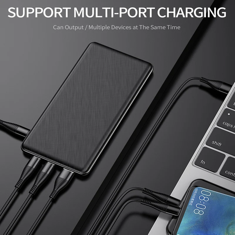 YKZ Power Bank 10000 мАч Pover bank type C QC 3 0 2 PD Быстрая зарядка Powerbank зарядное устройство для iPhone