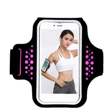 Портативная велосипедная сумка на руку для бега, сумка на руку для мобильного телефона, сумка на руку с сенсорным экраном, водонепроницаемая сумка на запястье, аксессуар для бега