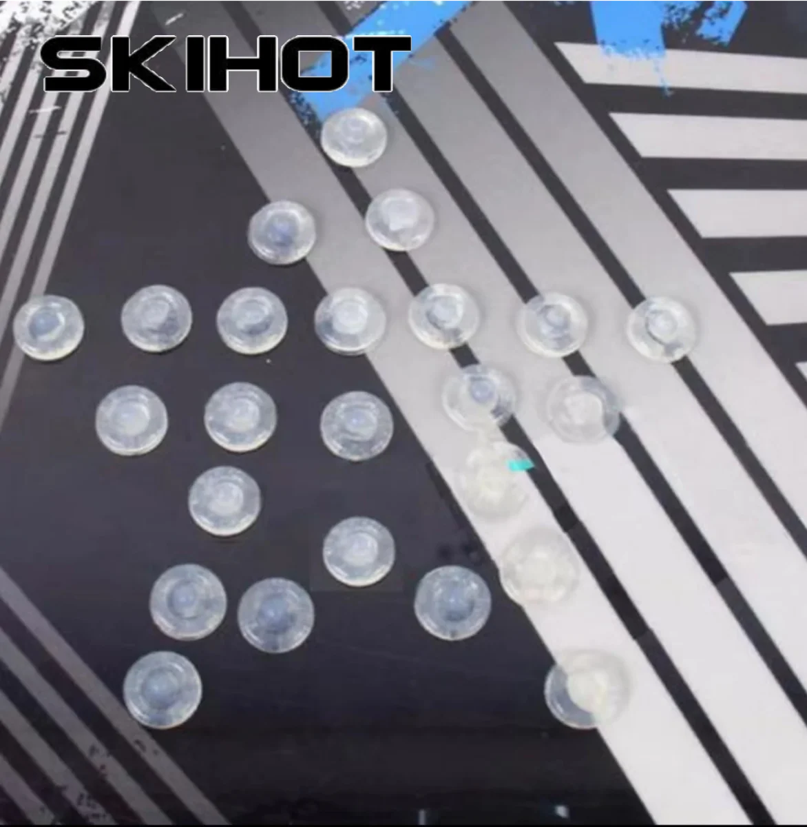 Reducido SKIHOT Snowboard anti-deslizamiento pad /snowboard anti-skid palo antideslizante de goma de partículas dgOXVAyr