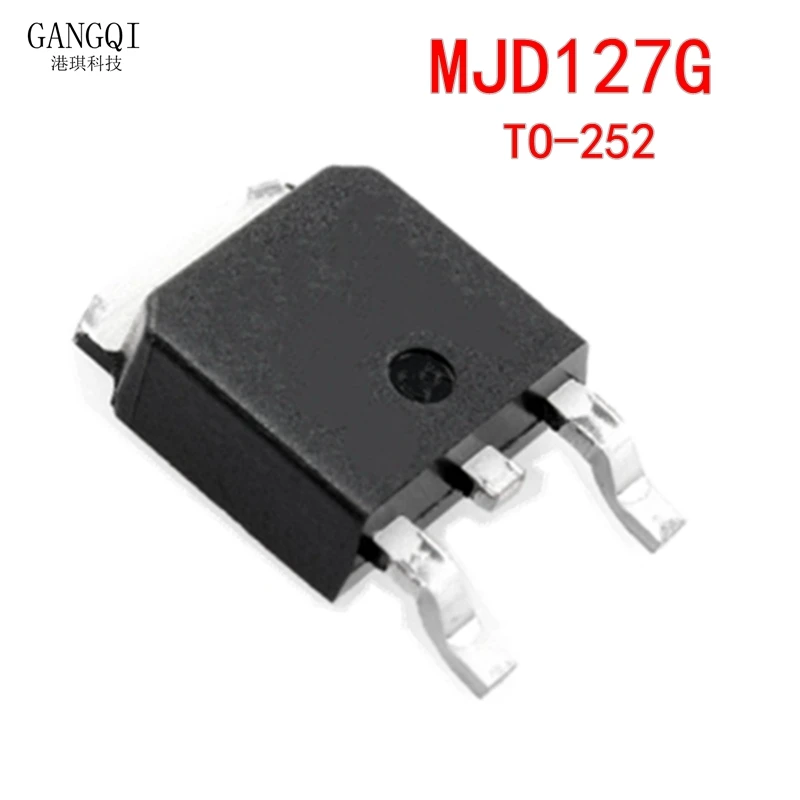 10 шт./партия, Транзисторы Дарлингтона MJD127T4G MJD127G J127G TO-252 10 шт./партия, Транзисторы Дарлингтона MJD127T4G MJD127G J127G TO-252
