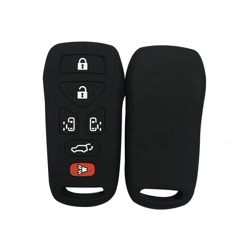 Keyless 6 Buttons Remote Covers For Car Keys Cover Shell Case Fob Transponder Fit For Nissan Quest Flick Key Keychain With Alarm Keyless 6 Buttons Remote Covers For Car Keys Cover Shell Case Fob Transponder Fit For Nissan Quest Flick Key Keychain With Alarm