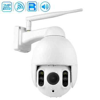 

1080P PTZ 16X Zoom FHD Face Detection Auto Tracking WiFi Wireless Two-way Audio IP Camera CCTV Speed Dome Outdoor SD Card IR 50M