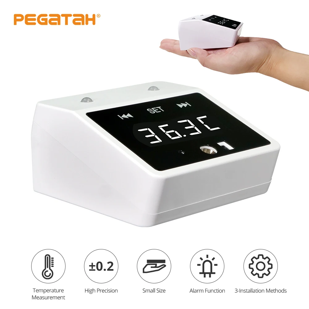 Mini termómetro digital para adultos, sensor de temperatura, humedad y temperatura al aire libre