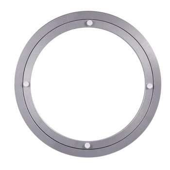 

Aluminium Rotating Turntable Bearing Swivel Plate 16 Inch Silver