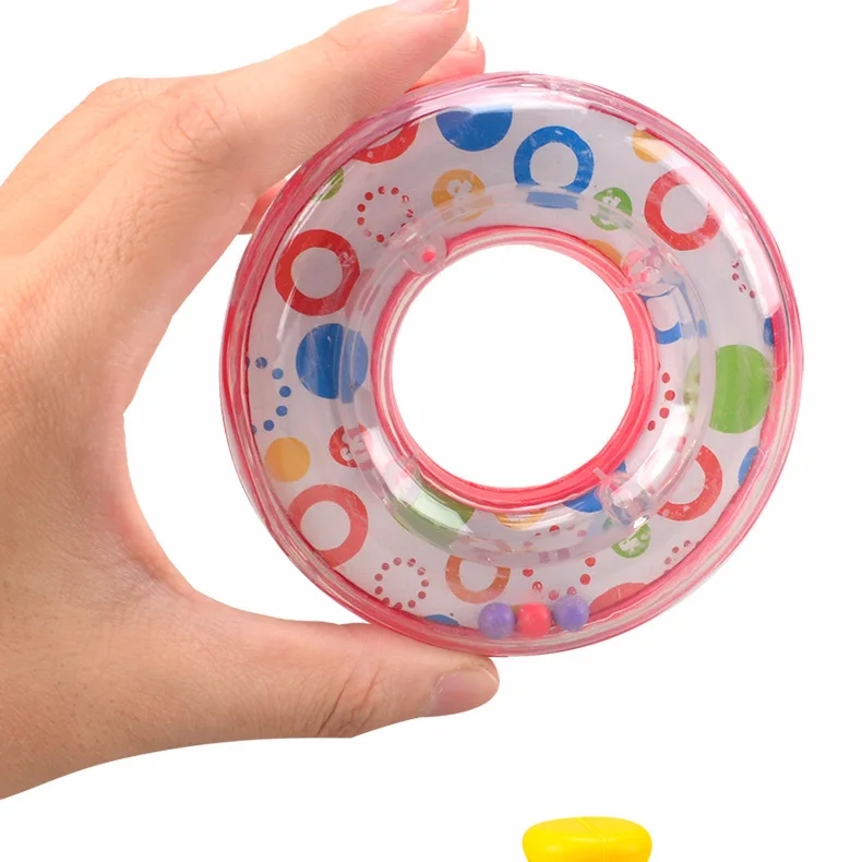 Радужное кольцо Дженга неваляшка Детские игрушки Детские раннее детство развивающие бросать круг Стек-ап игрушка