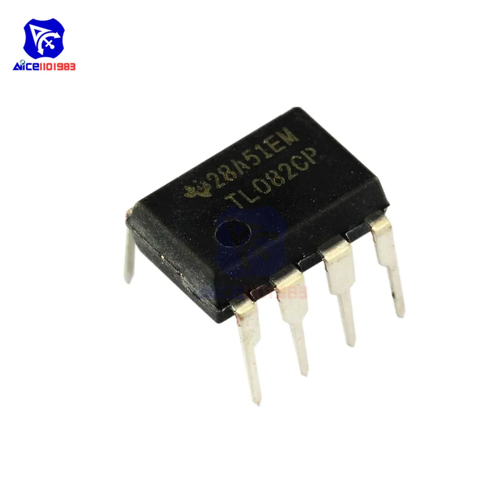 

diymore 10PCS/Lot IC Chips Instruments TL082CP TL082 DIP-8 Dual High Slew Rate JFET-Input Operational Amplifier IC