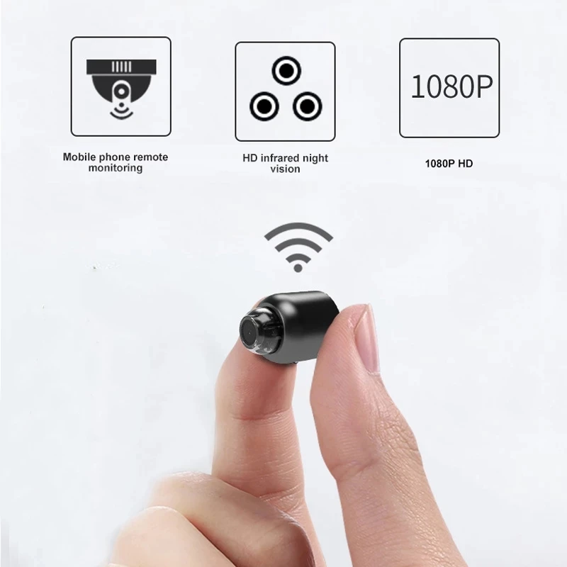 HD Mini Camera Wireless Wifi IP Security Camcorder Night Vision with SD card #01 