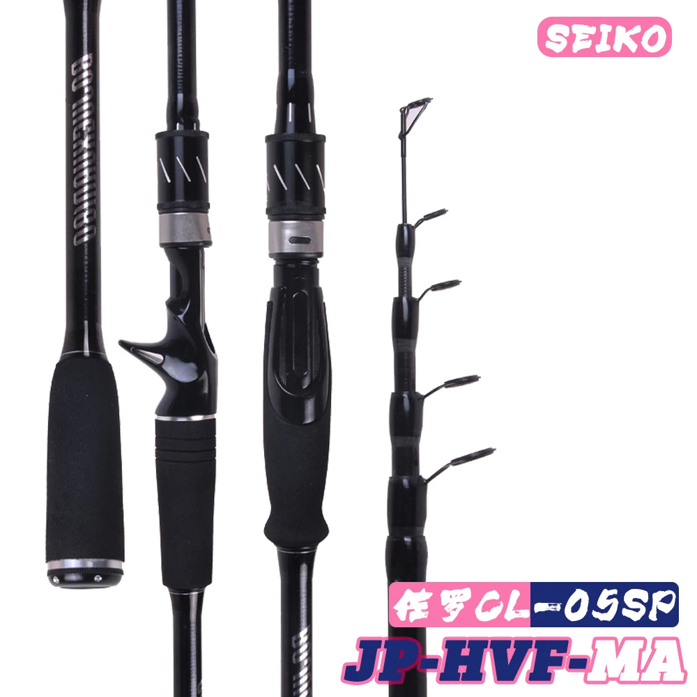 Canna Da Pesca Telescopica Casting Spinning Vara De Pesca Fibra De Carbono Accessori Telescopici Peche A La Carpe En Mer Angeln