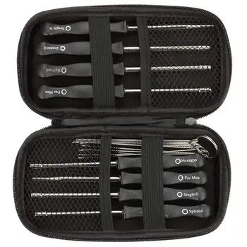 

(Pack of 8) Carburetor Adjustment Tool Screwdriver + Carburetor Cleaning Kit + Carrying Case for Common 2 Cycle Small Engine STI