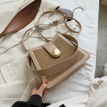 

Crossbody Bags for Women 2020 New Leather Shoulder Bag Casual Retro Handbag High Qaulity Sac A Main Ladies Hand Bag Solid New