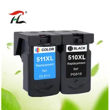 Совместимость PG510 PG-510 CL511 чернильный картридж для Canon PG 510 510XL для MP280 MP480 MP490 MP240 MP250 MP260 MP270 IP2700