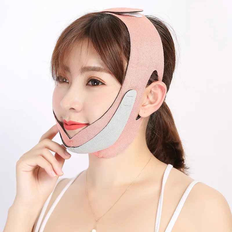 Face Slimming V Face Strap Lift Belt Linea Di Forma Del Viso Chin Cheek Lifting Bandage Fasciatura Antirughe Beauty Face Strumento Dimagrante