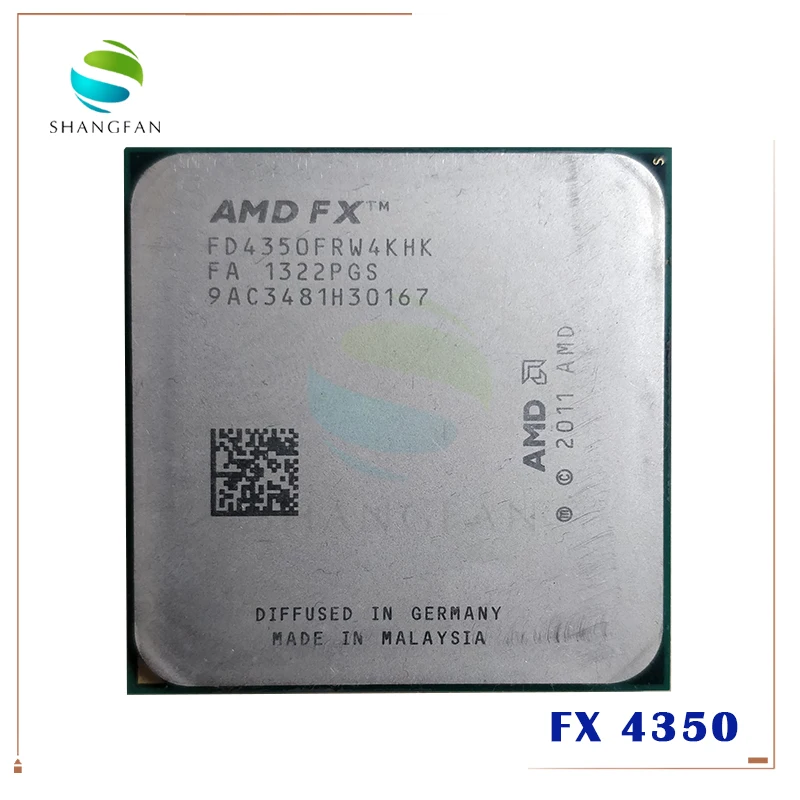Процессор AMD FX-Series FX4350 FX-4350 FX 4350 4 2 ГГц 125 Вт четырехъядерный центральный процессор