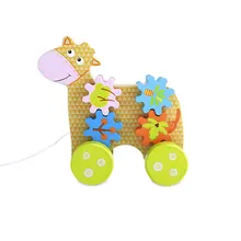 Деревянные магические шестерни строительные блоки кирпичи 3D DIY Забавные образовательные мозаичные игрушки для детей развивающие игрушки подарок