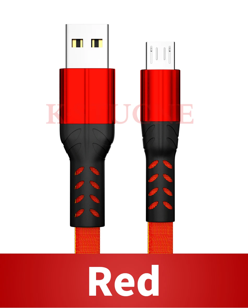 Кабель Micro USB KSTUCNE 1 м 2 м Android для Xiaomi Redmi Note 5 Pro Phone 3A Быстрая зарядка для samsung S7 Micro зарядный кабель для передачи данных
