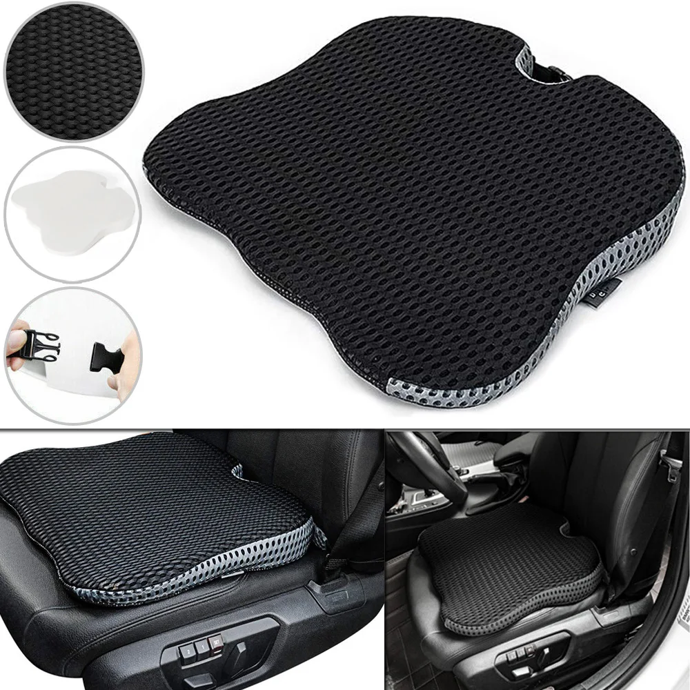 Car Truck Wedge Seat Cushion for Pressure Relief Pain Relief Butt Cushion  Orthopedic Ergonomic Support Memory Foam - AliExpress